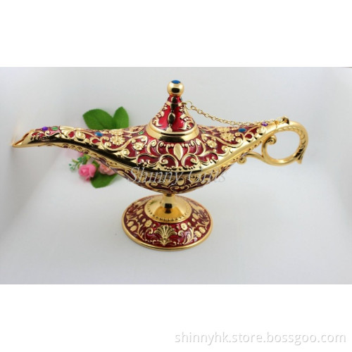 Shinny Gifts Legend Fary Tale Aladdin Magic Lamp Light Pot Wedding Gift